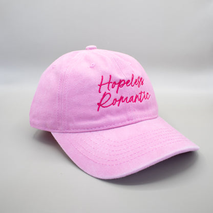 Hopeless Romantic Embroidered Hat