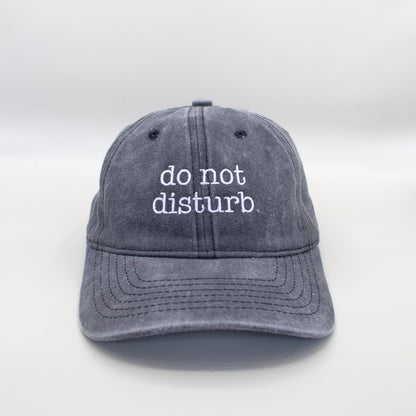 Do Not Disturb Embroidered Hat