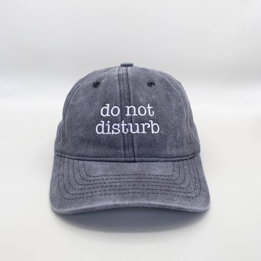 Do Not Disturb Embroidered Hat