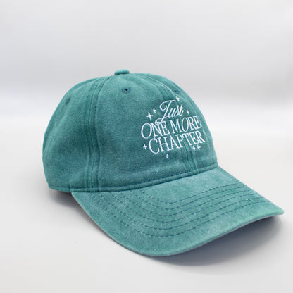 Just One More Chapter Embroidered Hat