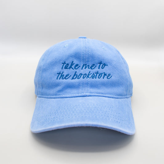 Take Me to the Bookstore Embroidered Hat