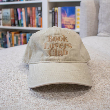 Book Lovers Club Embroidered Hat