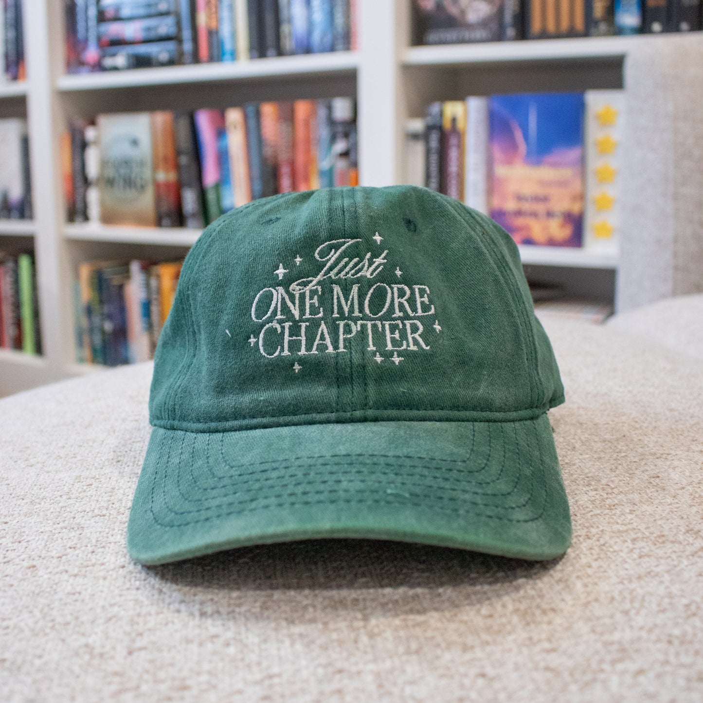 Just One More Chapter Embroidered Hat