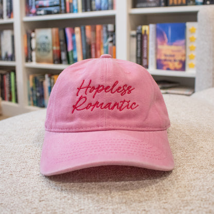 Hopeless Romantic Embroidered Hat