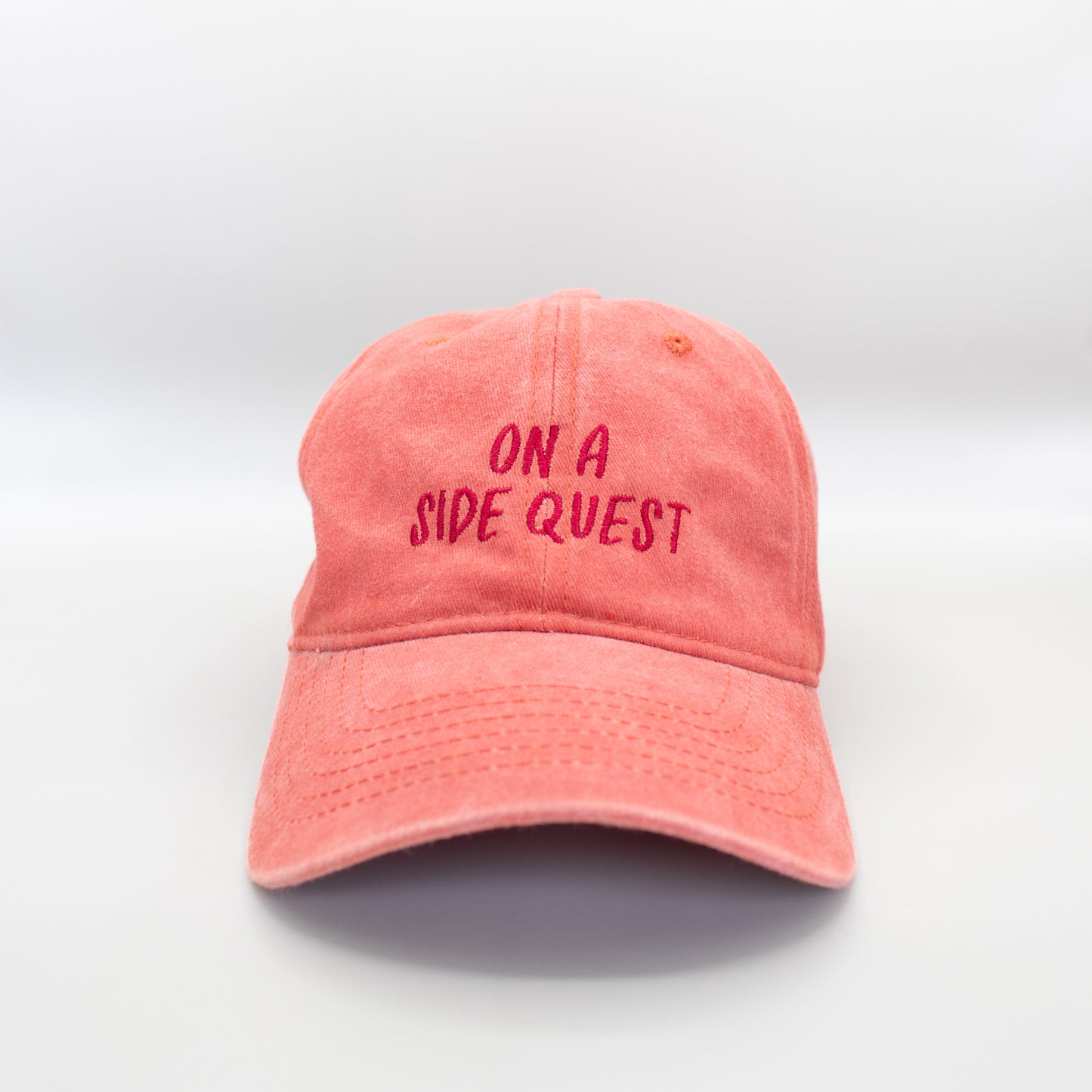 On a Side Quest Embroidered Hat