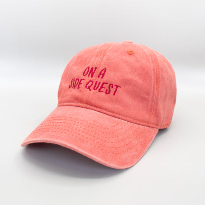 On a Side Quest Embroidered Hat