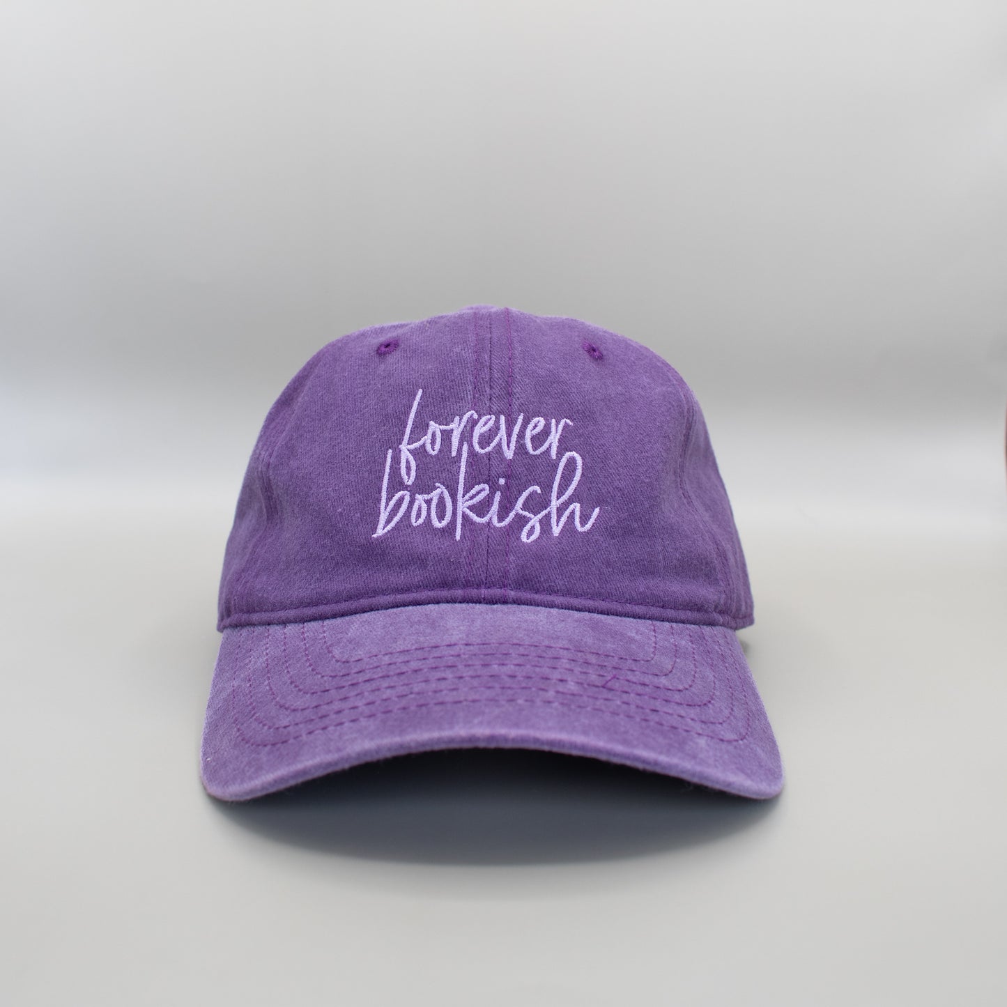 Forever Bookish Embroidered Hat