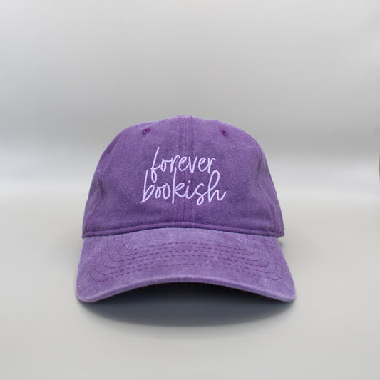 Forever Bookish Embroidered Hat