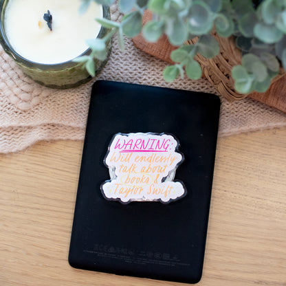 Will Endlessly Talk - Phone/E-Reader Grip