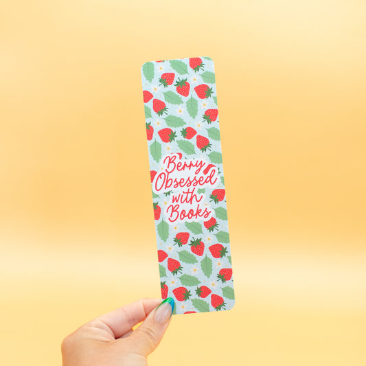 Berry Obsessed Bookmark