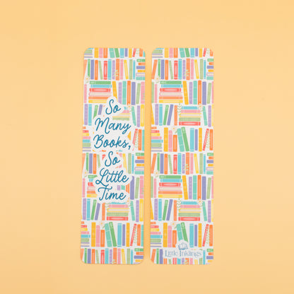 So Many Books Bookmark