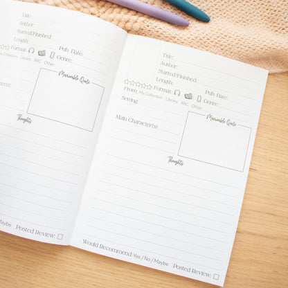 Floral Reader - Book Review Journal