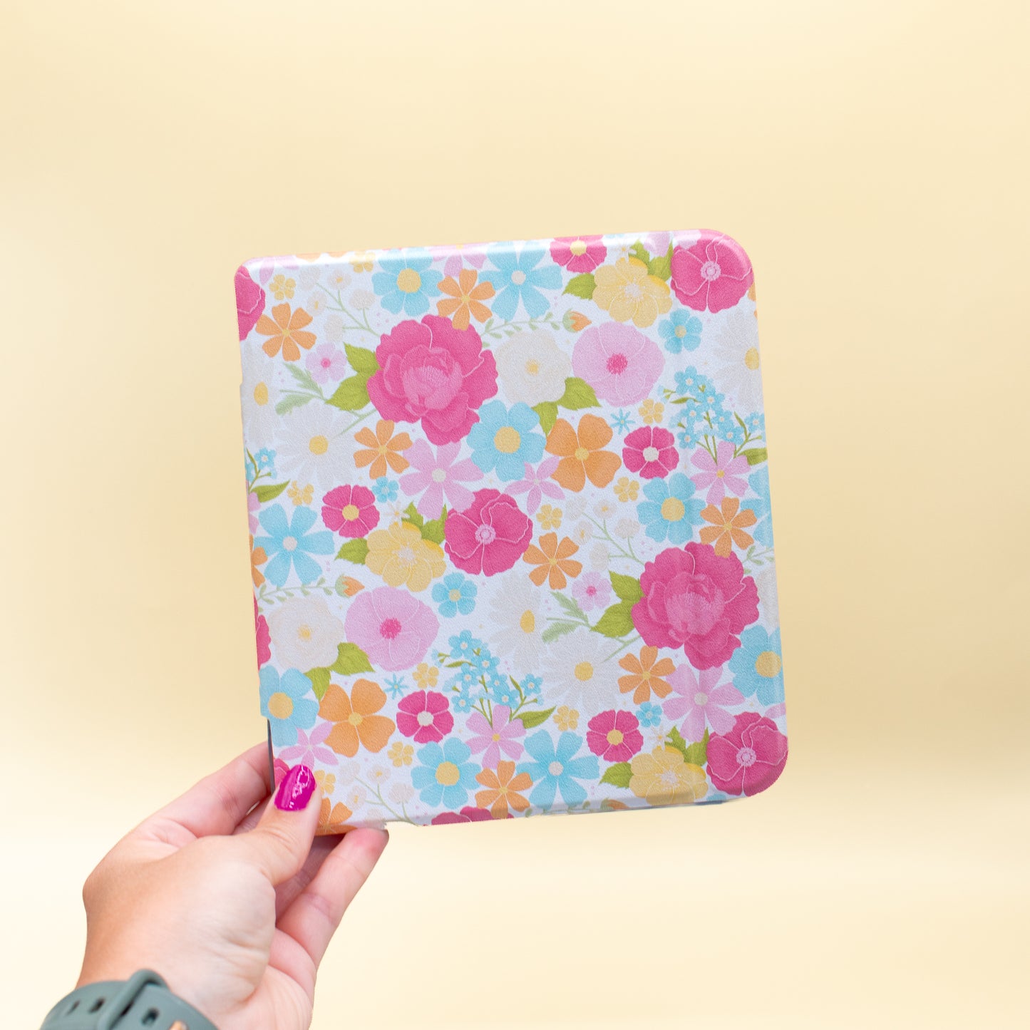 Flower Power Kobo Libra Case - Clear Back