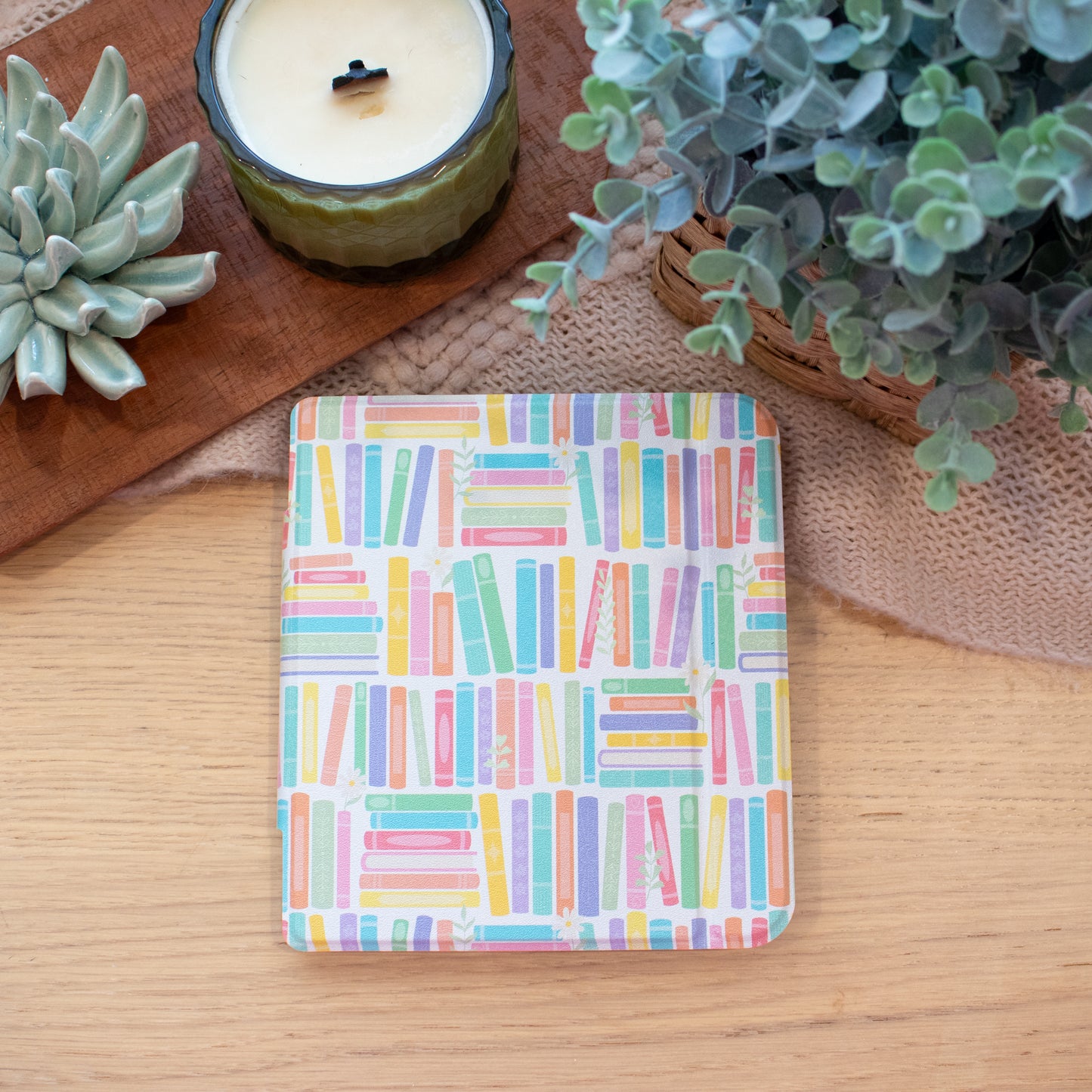 Rainbow Books Kobo Libra Case - Clear Back