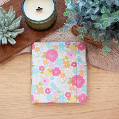 Flower Power Kobo Libra Case - Clear Back