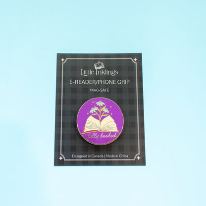 Fully Booked Phone/E-Reader Enamel Grip