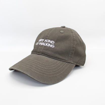 Very Fond of Walking Embroidered Hat
