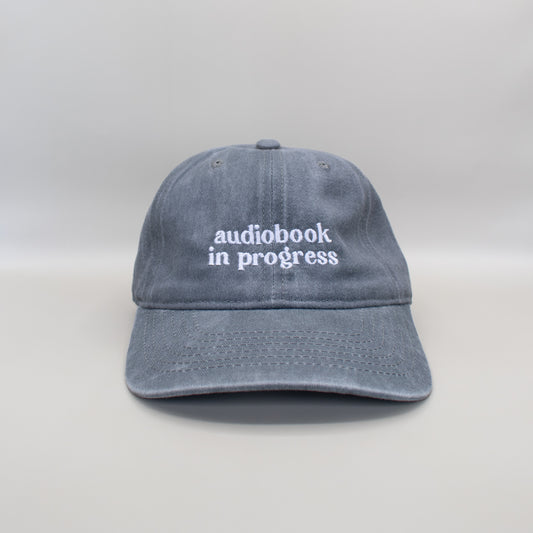 Audiobook in Progress Embroidered Hat