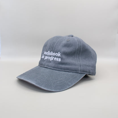 Audiobook in Progress Embroidered Hat