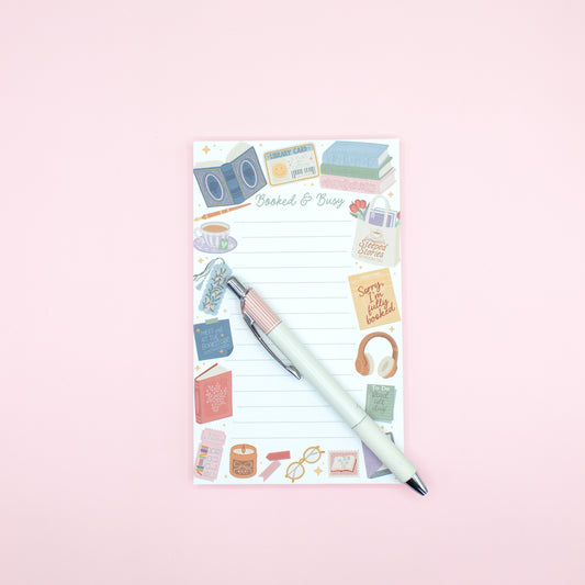 Booked & Busy - Notepad