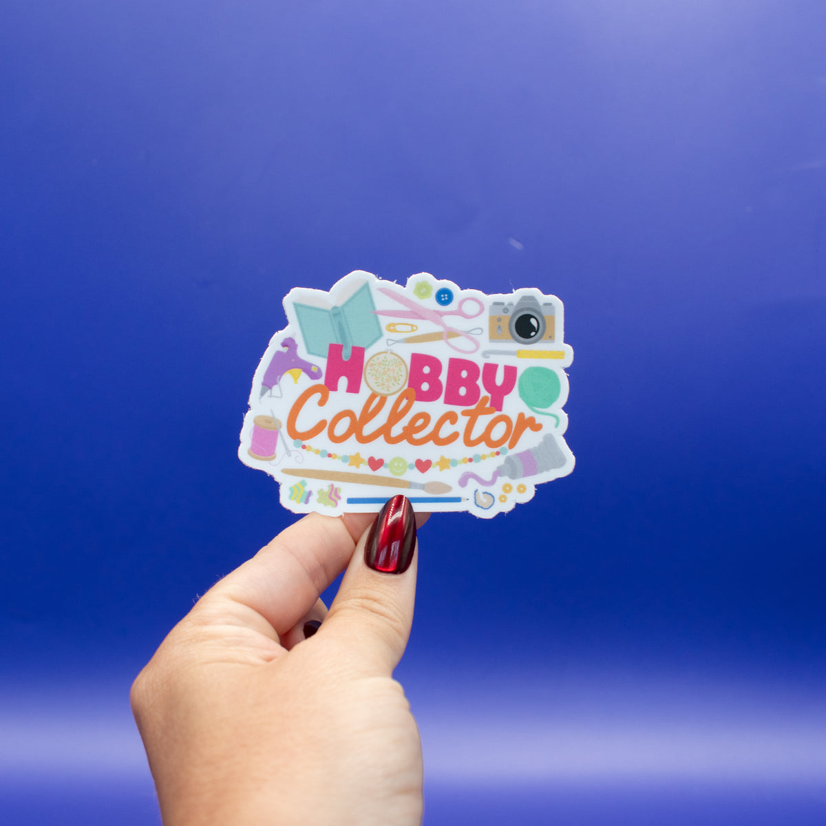 Hobby Collector - Vinyl Sticker