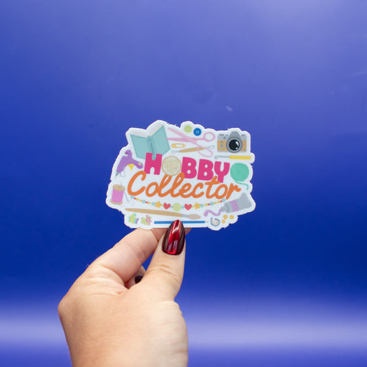 Hobby Collector - Vinyl Sticker