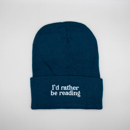 I'd Rather Be Reading Beanie