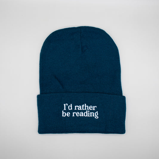 I'd Rather Be Reading Beanie