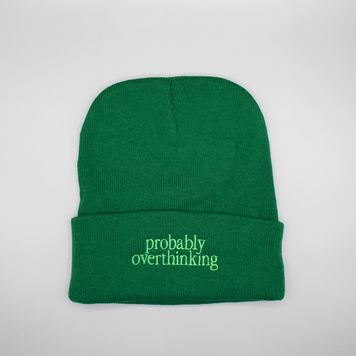 Probably Overthinking Beanie