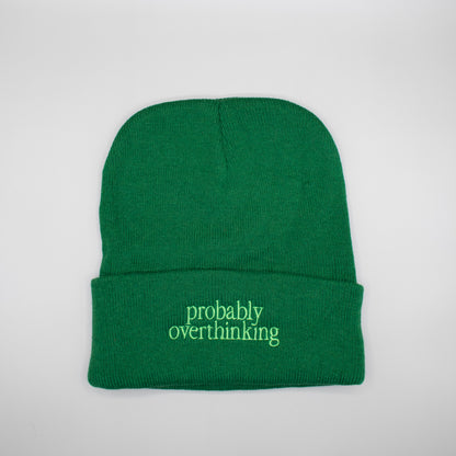 Probably Overthinking Beanie