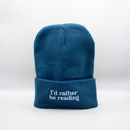 I'd Rather Be Reading Beanie