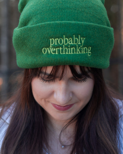 Probably Overthinking Beanie