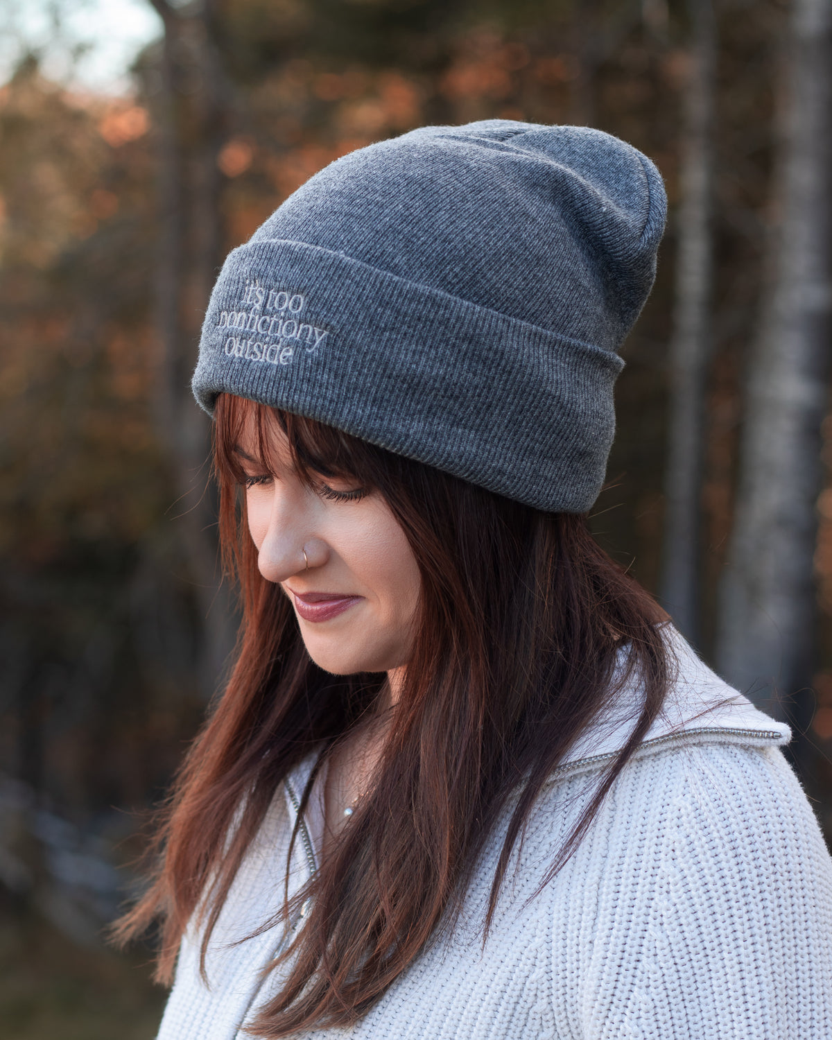 It's Too Nonfictiony Outside Beanie