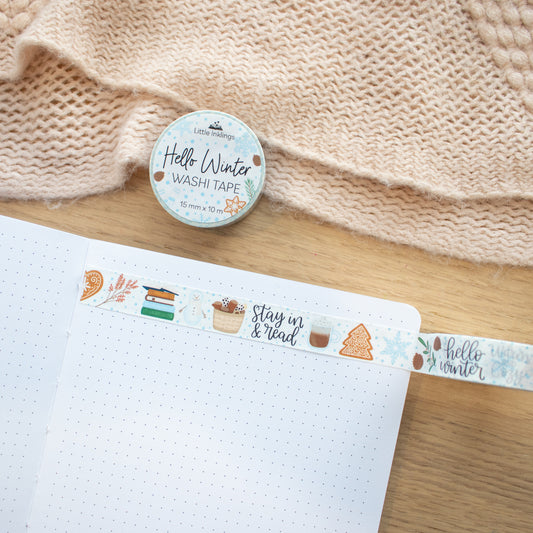 Hello Winter Washi Tape