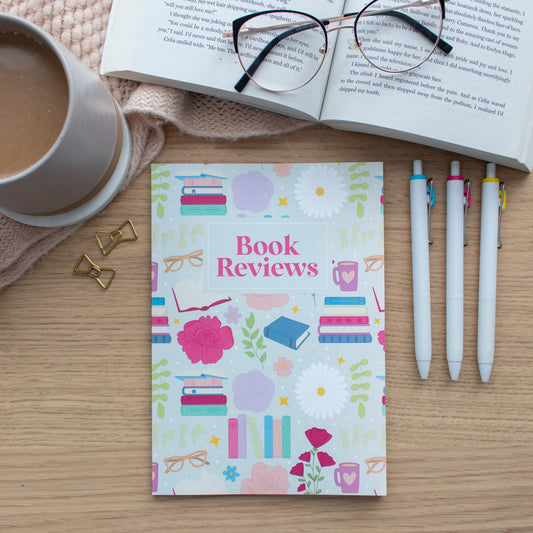 Books & Blooms - Book Review Notebook