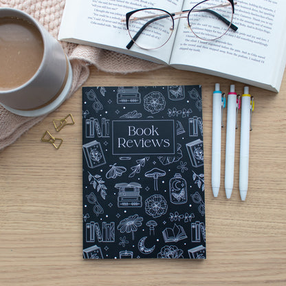 Mystical Doodles - Book Review Notebook