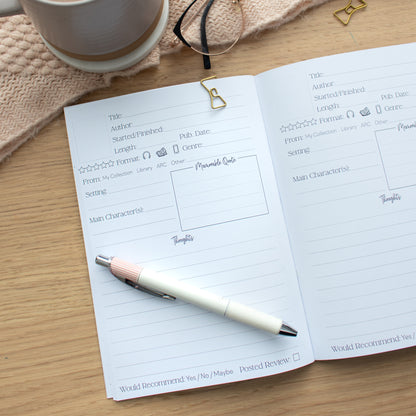 Between The Pages - Book Review Notebook