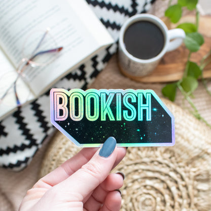 Bookish - HOLOGRAPHIC - Vinyl Sticker