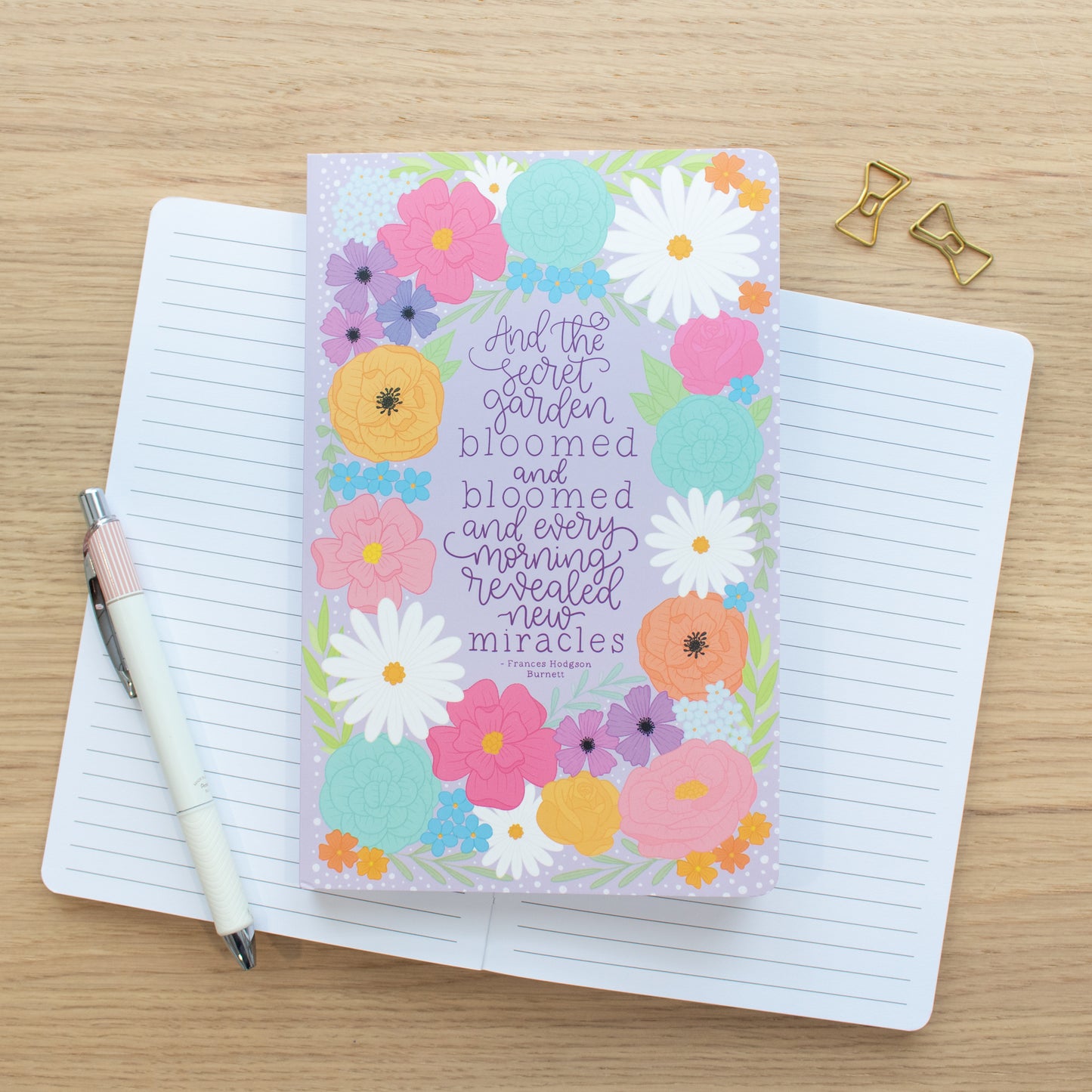 Secret Garden - Lined Notebook